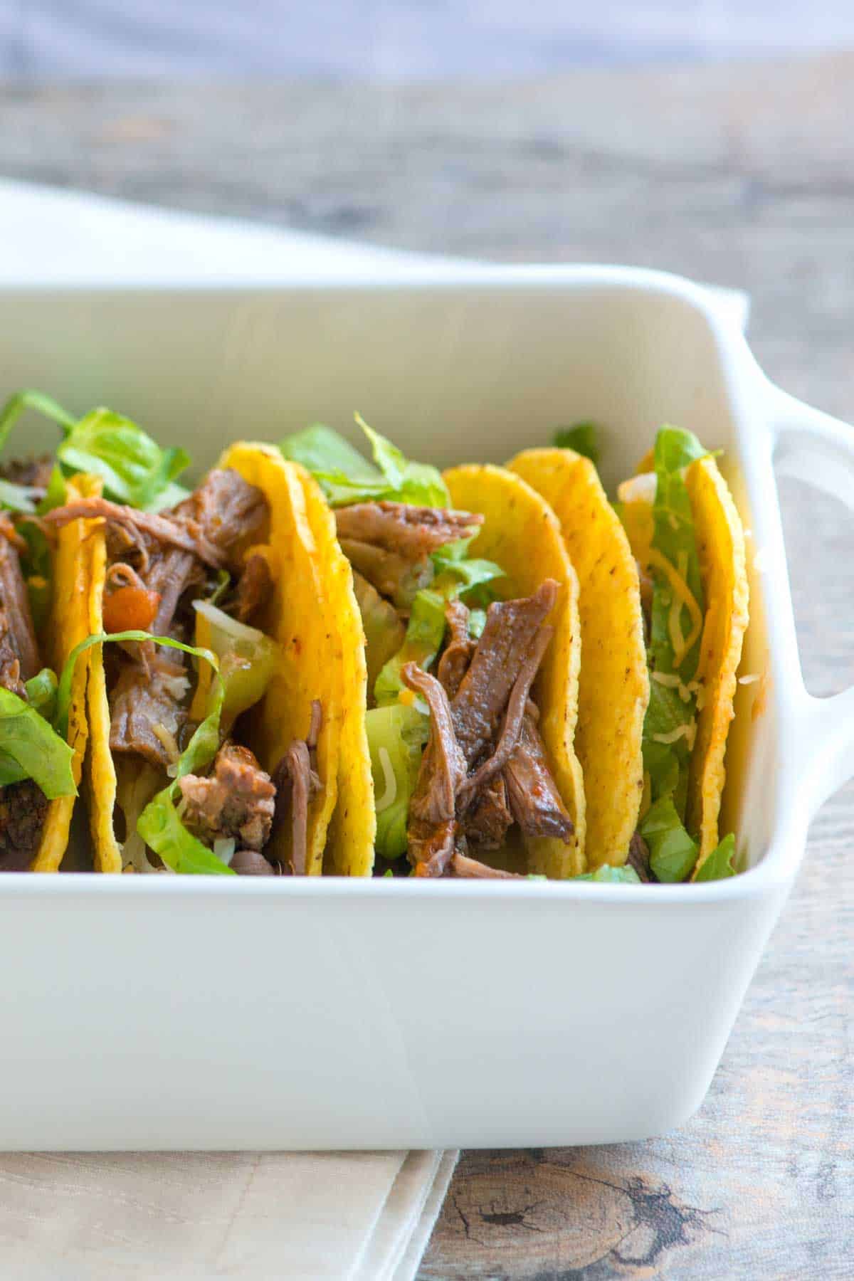 How to Make Fire Roasted Tomato and Beef Tacos in a Slow Cooker