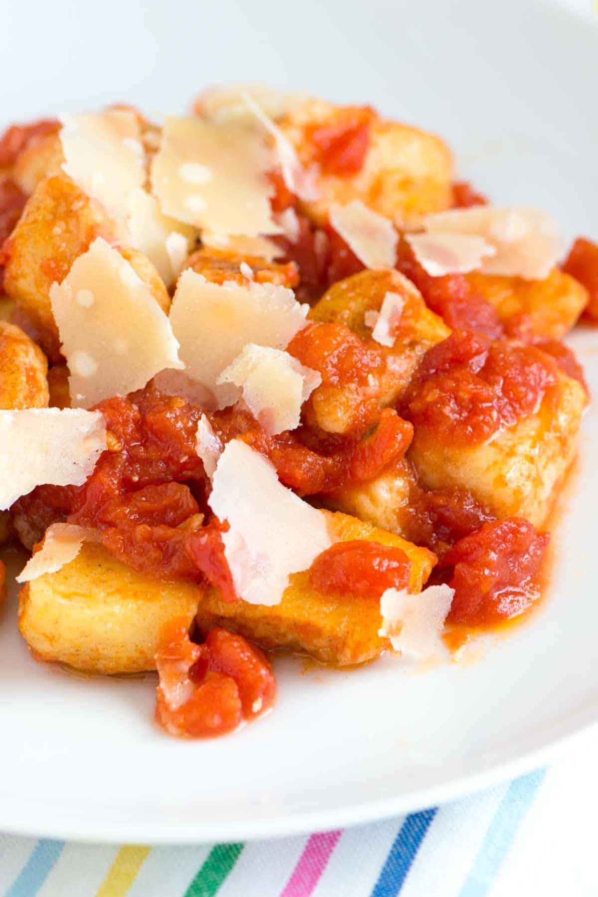 Homemade Gnocchi made with Ricotta Cheese