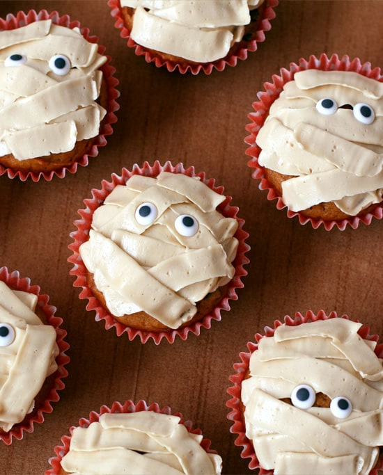 Pumpkin Chip Cupcakes