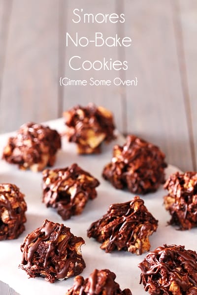 S’MORES NO-BAKE COOKIES