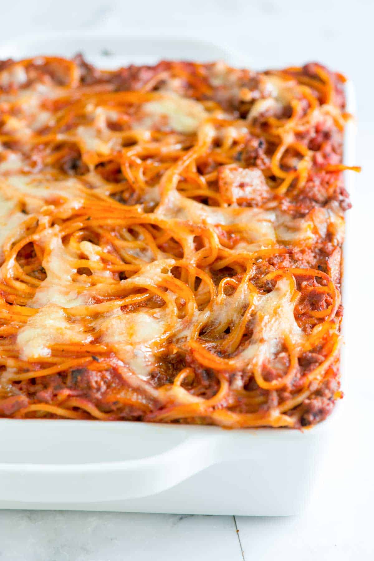 Easy Baked Spaghetti