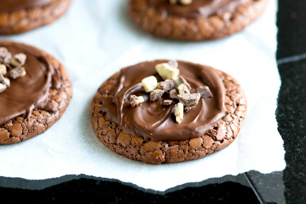 Mint Chocolate Cookies