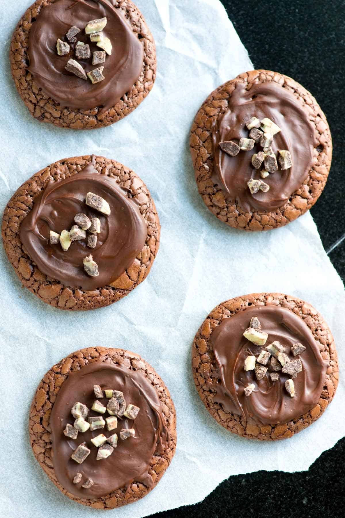 How to Make Mint Chocolate Cookies