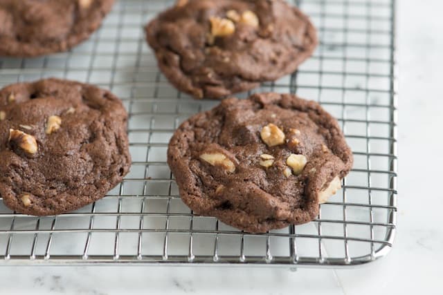 Chocolate Walnut Cookies