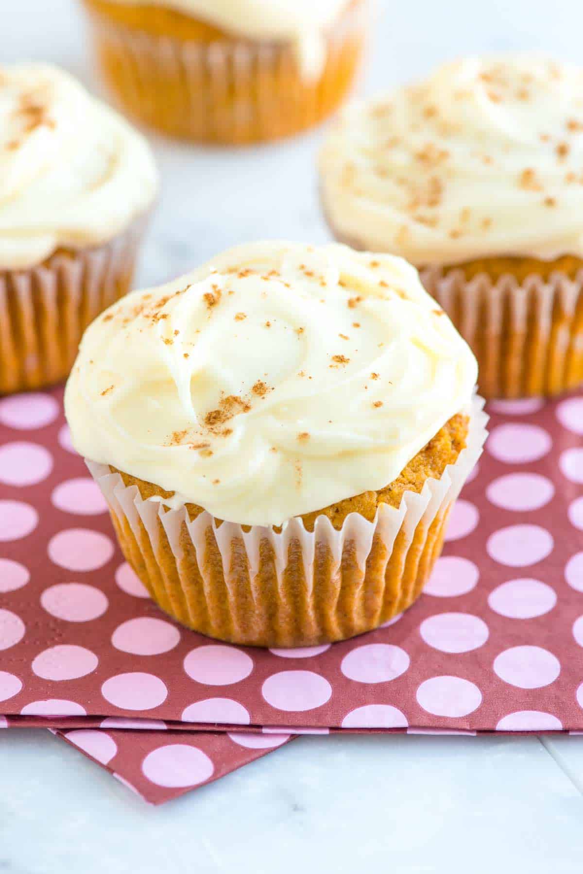 Easy Pumpkin Cupcake Recipe from Scratch