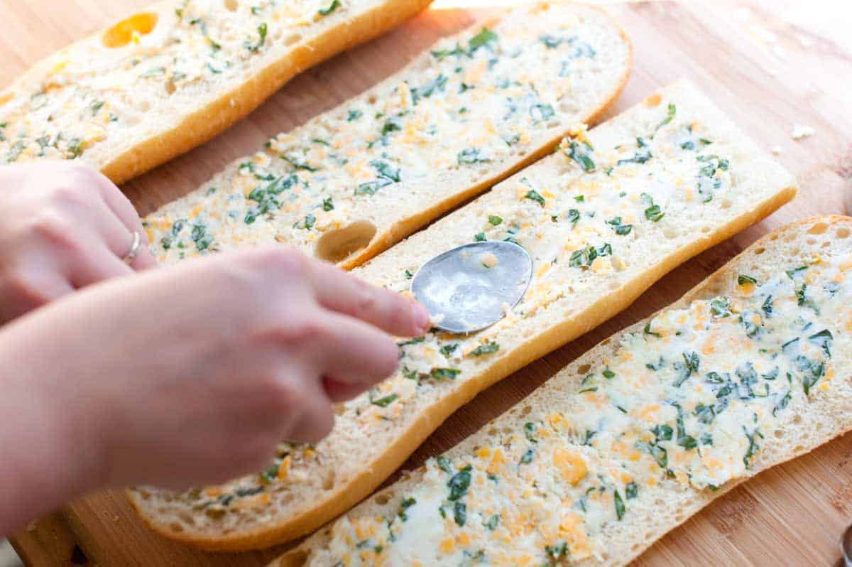 Cheesy Garlic Bread from Scratch