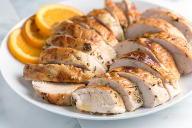 Orange and Herb Roasted Turkey Breast Recipe