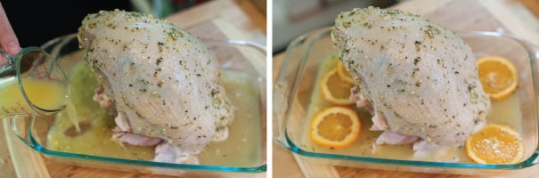 Roasted Rosemary Orange Turkey Breast Recipe Steps