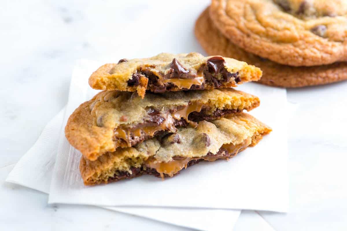 Milky Way Stuffed Cookies Milky Way Stuffed Cookies