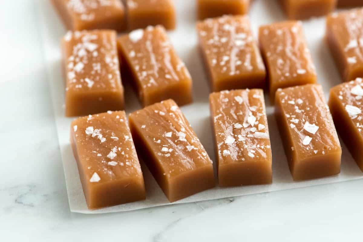 Salted Caramels Recipe Salted Caramels
