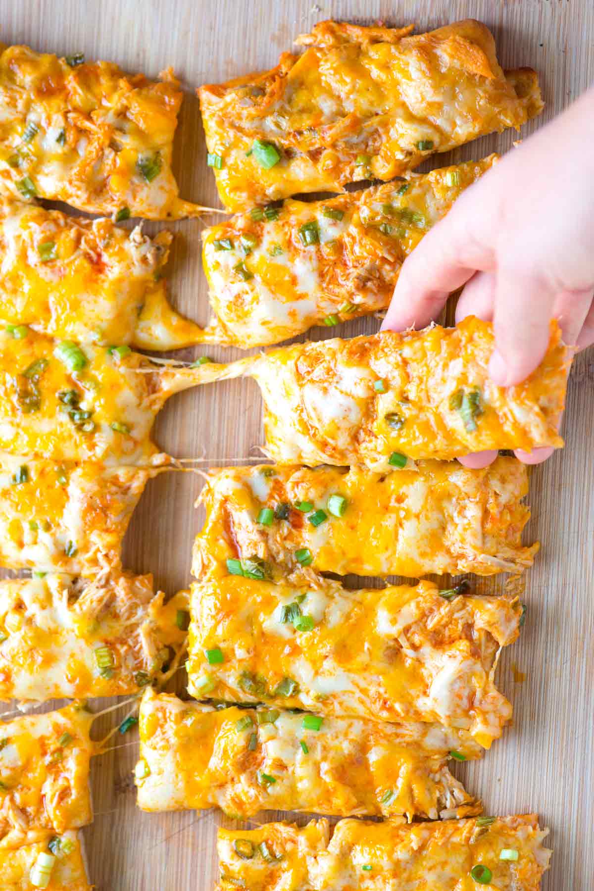 How to Make Crazy Good Buffalo Chicken Pizza Sticks How to Make Crazy Good Buffalo Chicken Pizza Sticks