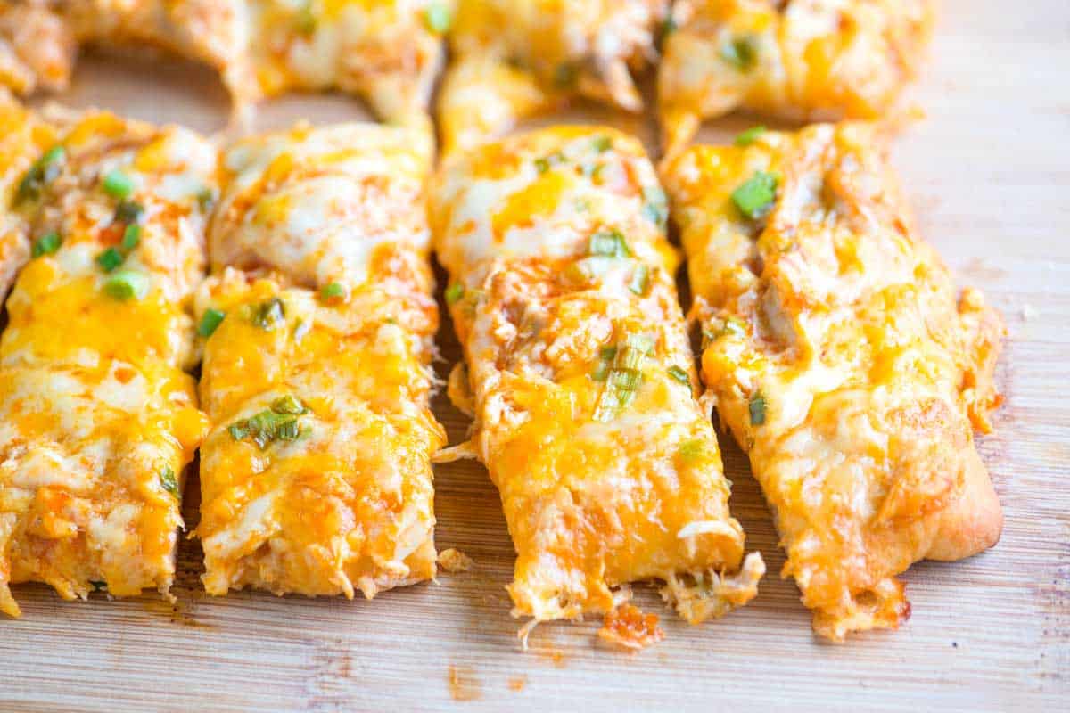 Buffalo Chicken Pizza Sticks Recipe