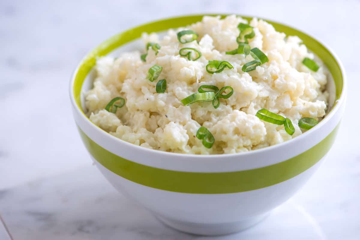 20 Minute Mashed Cauliflower Recipe