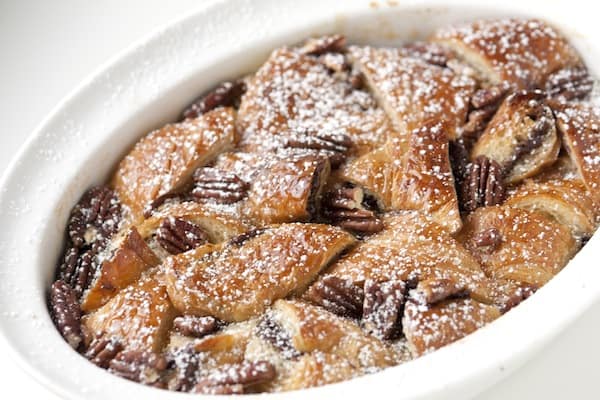 Nutella Bread Pudding Recipe