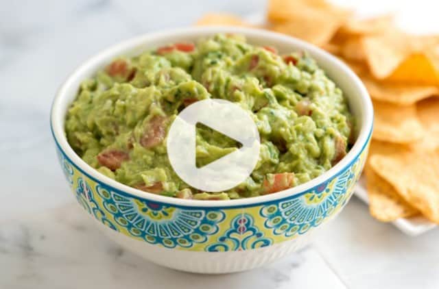 Our Favorite Guacamole Recipe with Video