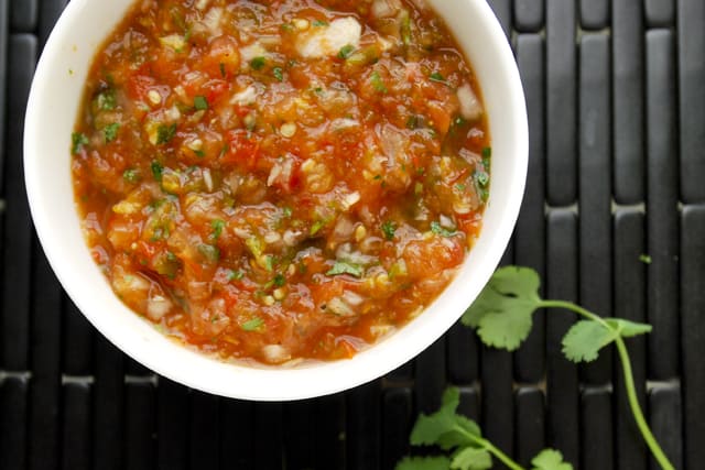 Roasted Tomato Salsa Recipe