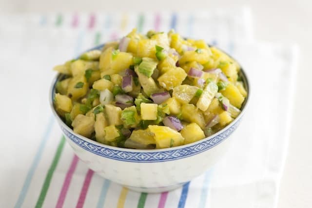 Spicy Avocado and Pineapple Salsa Recipe