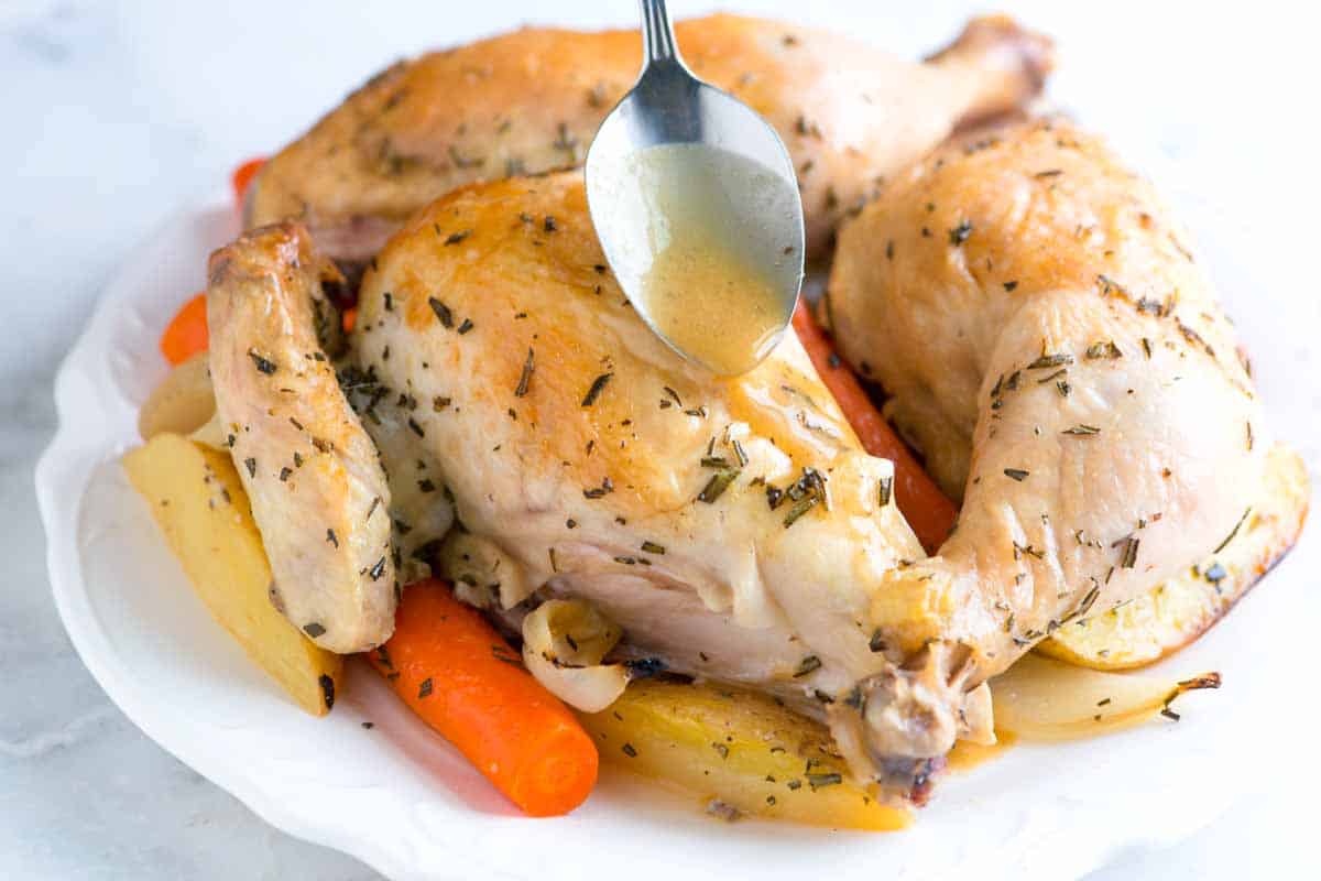 Butterflied Roasted Chicken Recipe