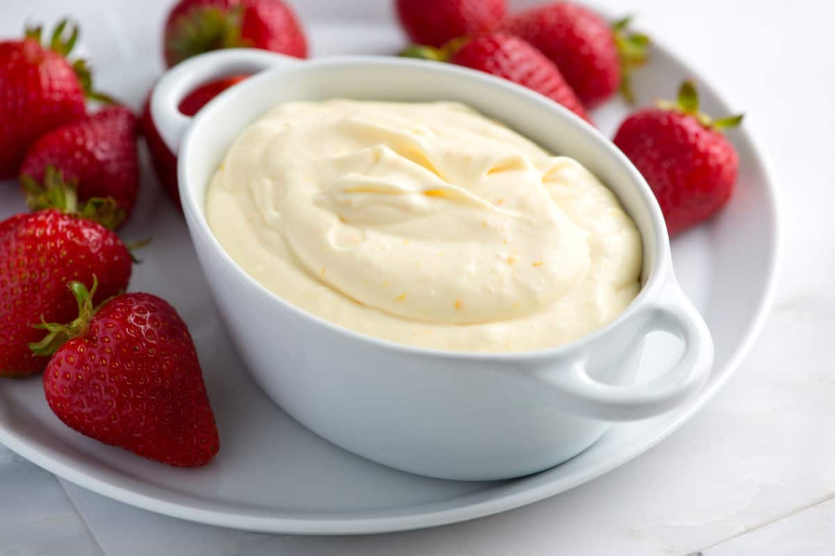 Orange Cream Fruit Dip