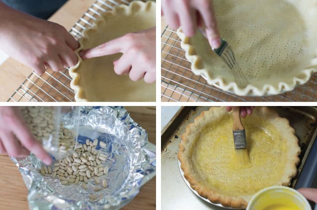 Steps for How to Pre Bake Pie Crust for Strawberry Pie