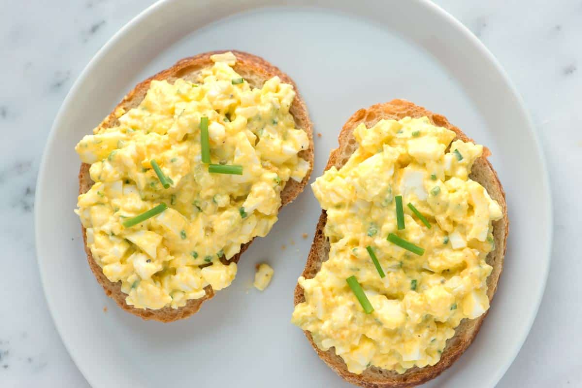 Egg Salad on toast