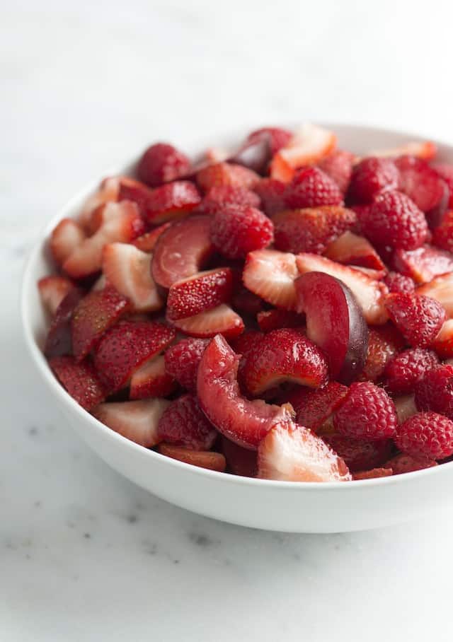 Red Fruit Salad Recipe