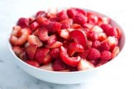 Easy Strawberry Fruit Salad