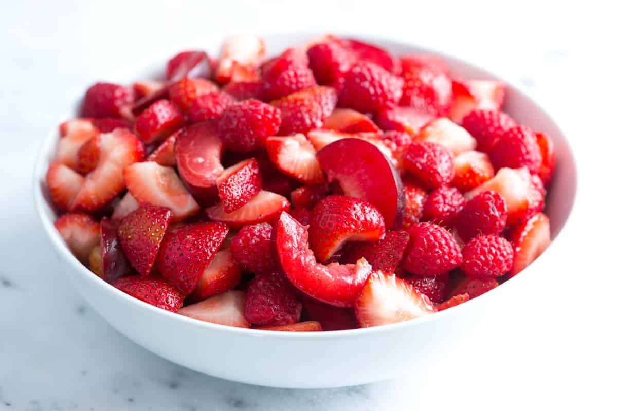 Perfect Red Fruit Salad Recipe Strawberry Red Fruit Salad