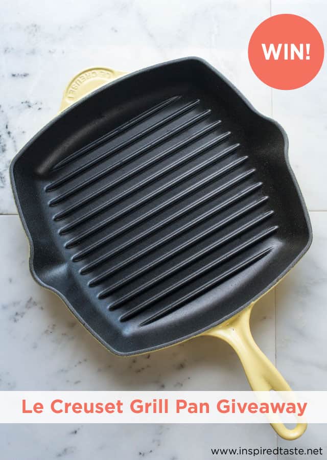 Le Creuset Grill Pan Giveaway