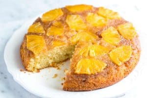 Fresh Pineapple Upside Down Cake