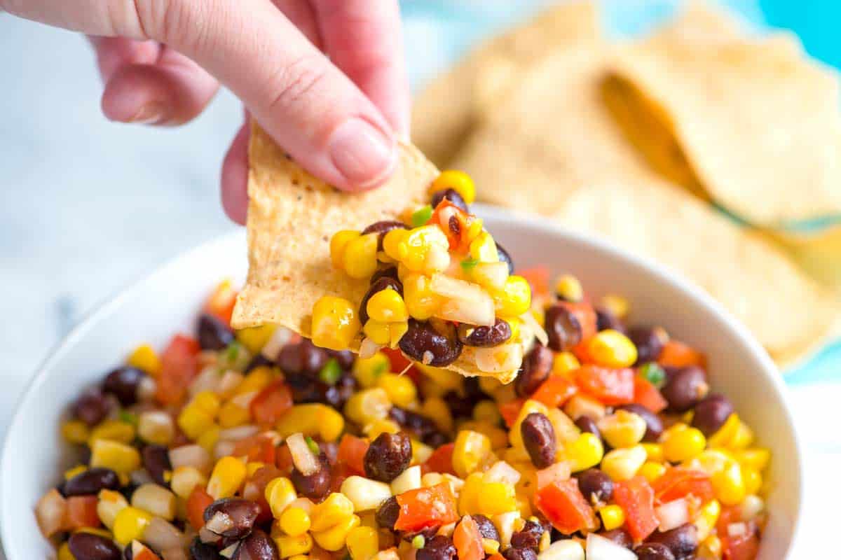 Fresh Black Bean and Corn Salad