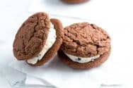 Homemade Chocolate Cookie Ice Cream Sandwiches