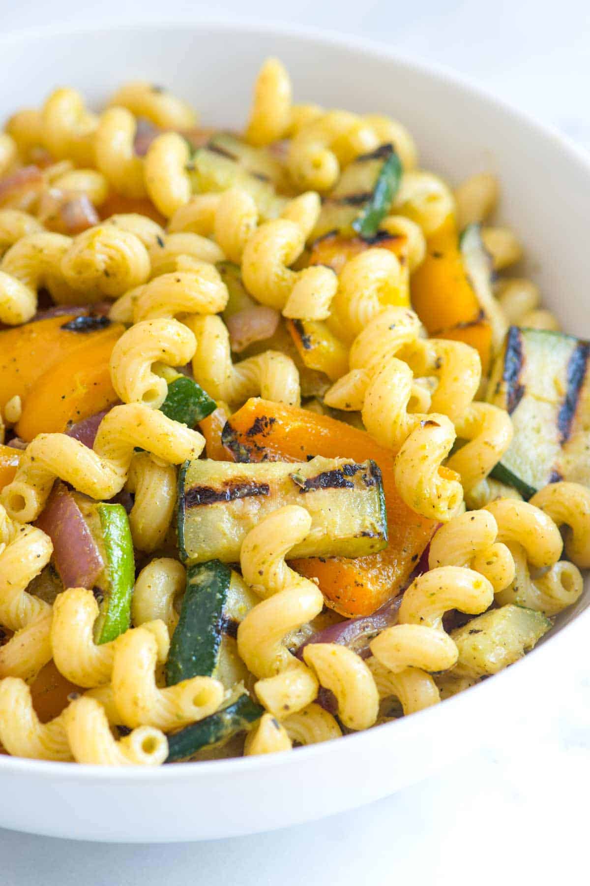Lemon Basil Pasta Salad Recipe with Veggies How to Make Lemon Basil Pasta Salad