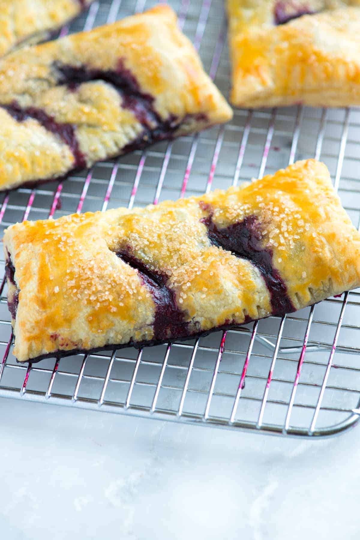 How to Make a Handheld Blueberry Pie