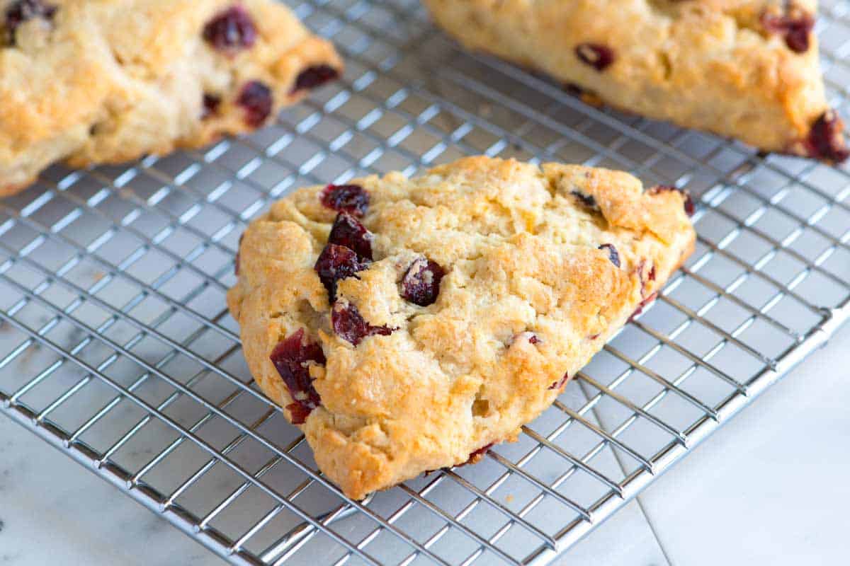How to Make Cranberry Scones Easy Cranberry Orange Scones