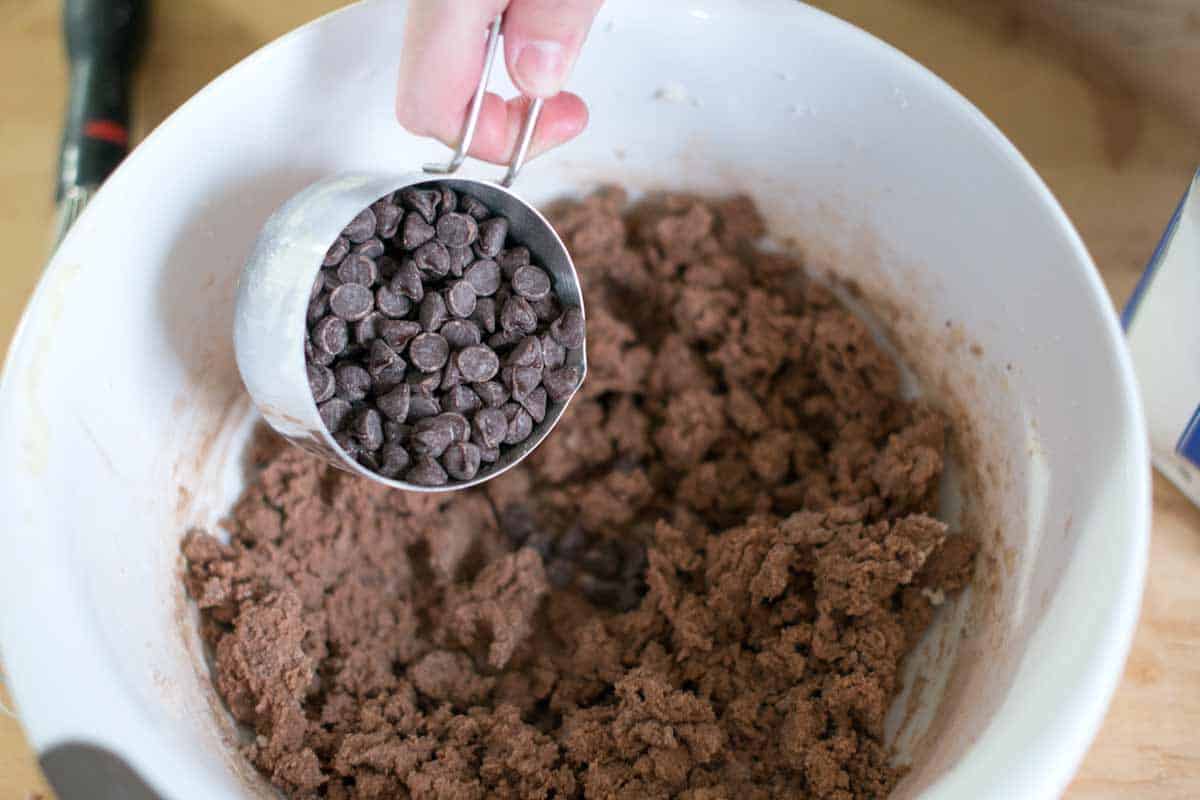 Cinnamon Chocolate Cookies Recipe How to Make Chocolate Snickerdoodles: Adding chocolate chips