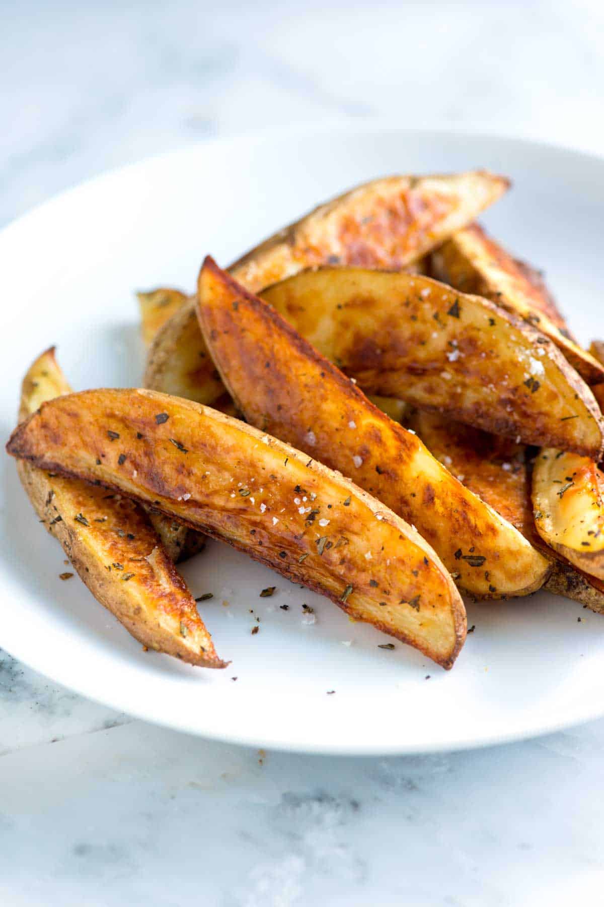 Rosemary Baked Potato Wedges