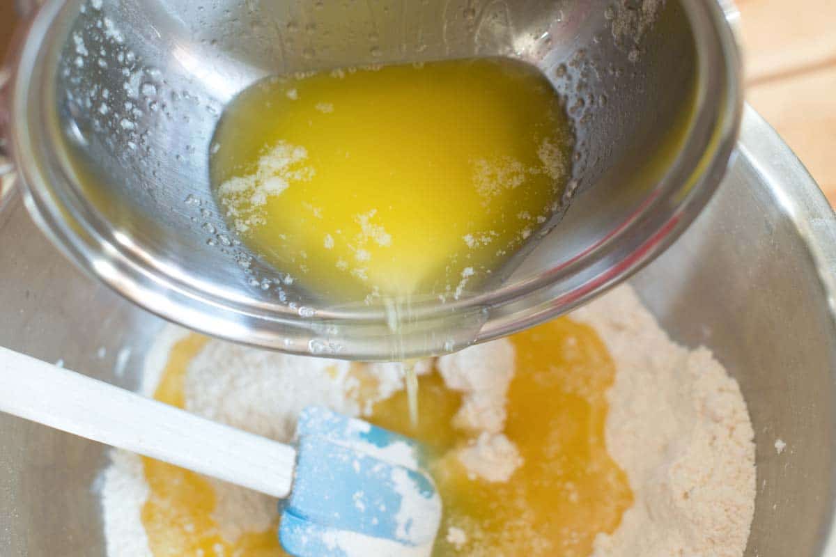 How to Make Lemon Bars: Use melted butter, not softened butter for the crust.