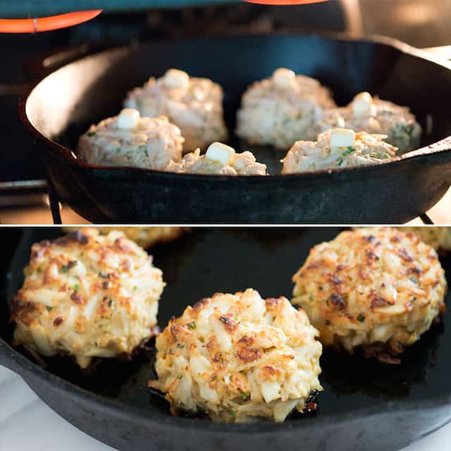 Maryland Crab Cakes (Pan Fried) - Mighty Mrs