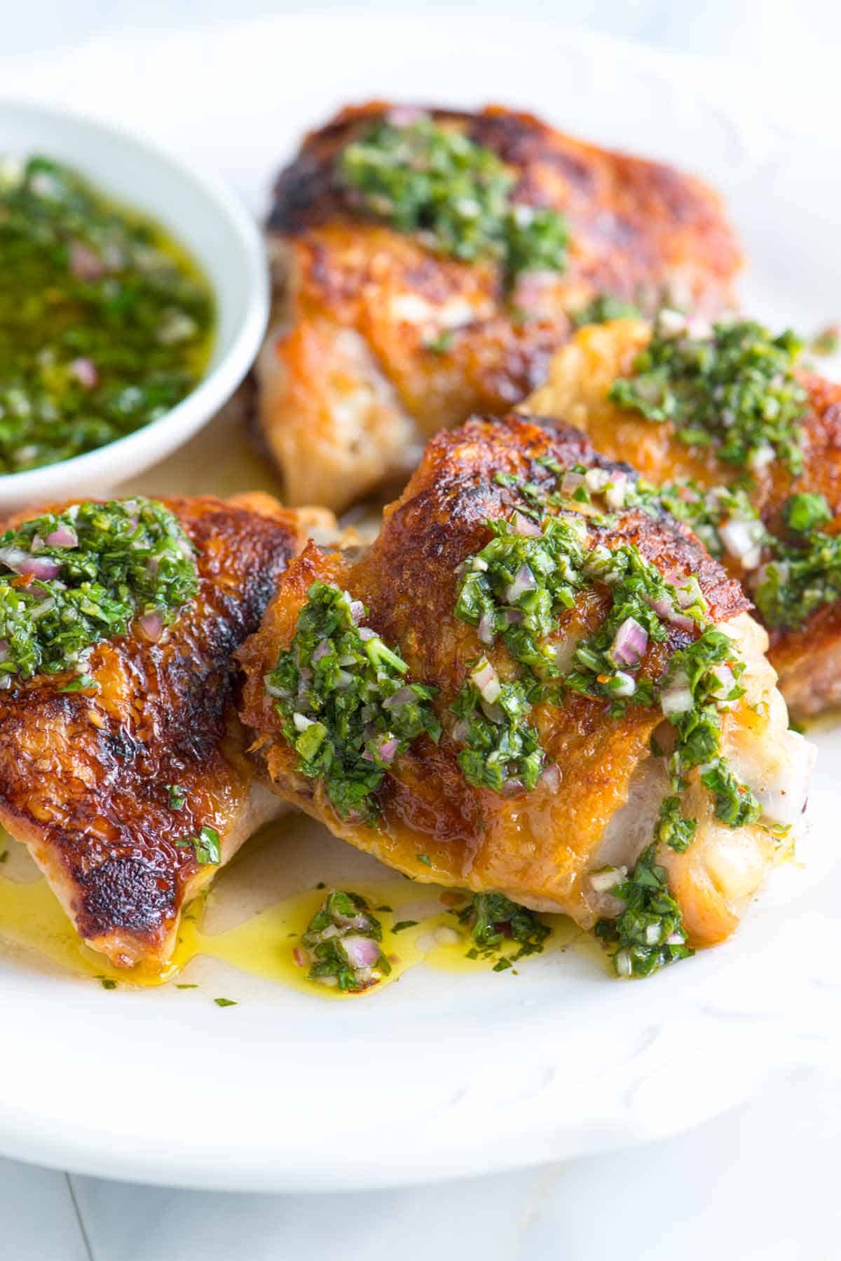 Chicken with Chimichurri Sauce