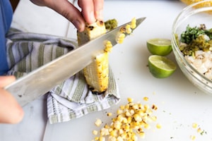 Grilled Guacamole Recipe_Corn