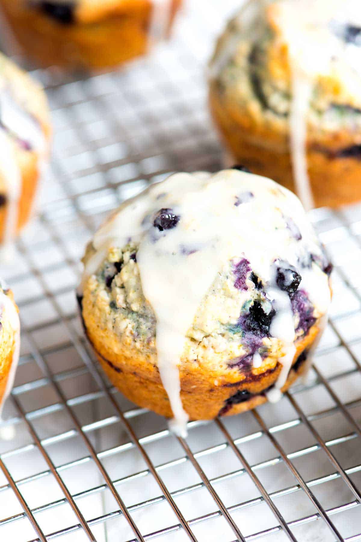 How to Make Ginger Blueberry Muffins
