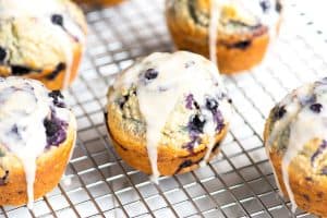 Ginger Oatmeal Blueberry Muffins Recipe