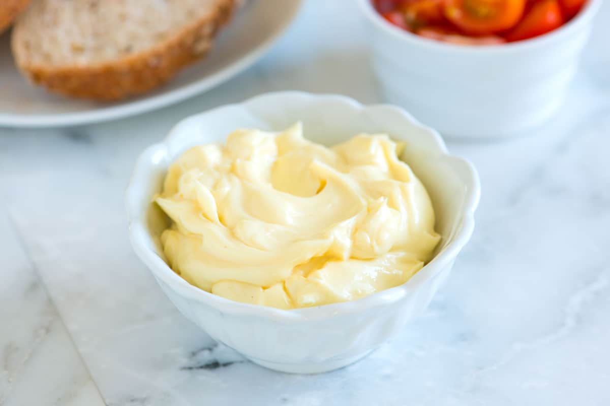 Homemade Whole Egg Mayonnaise