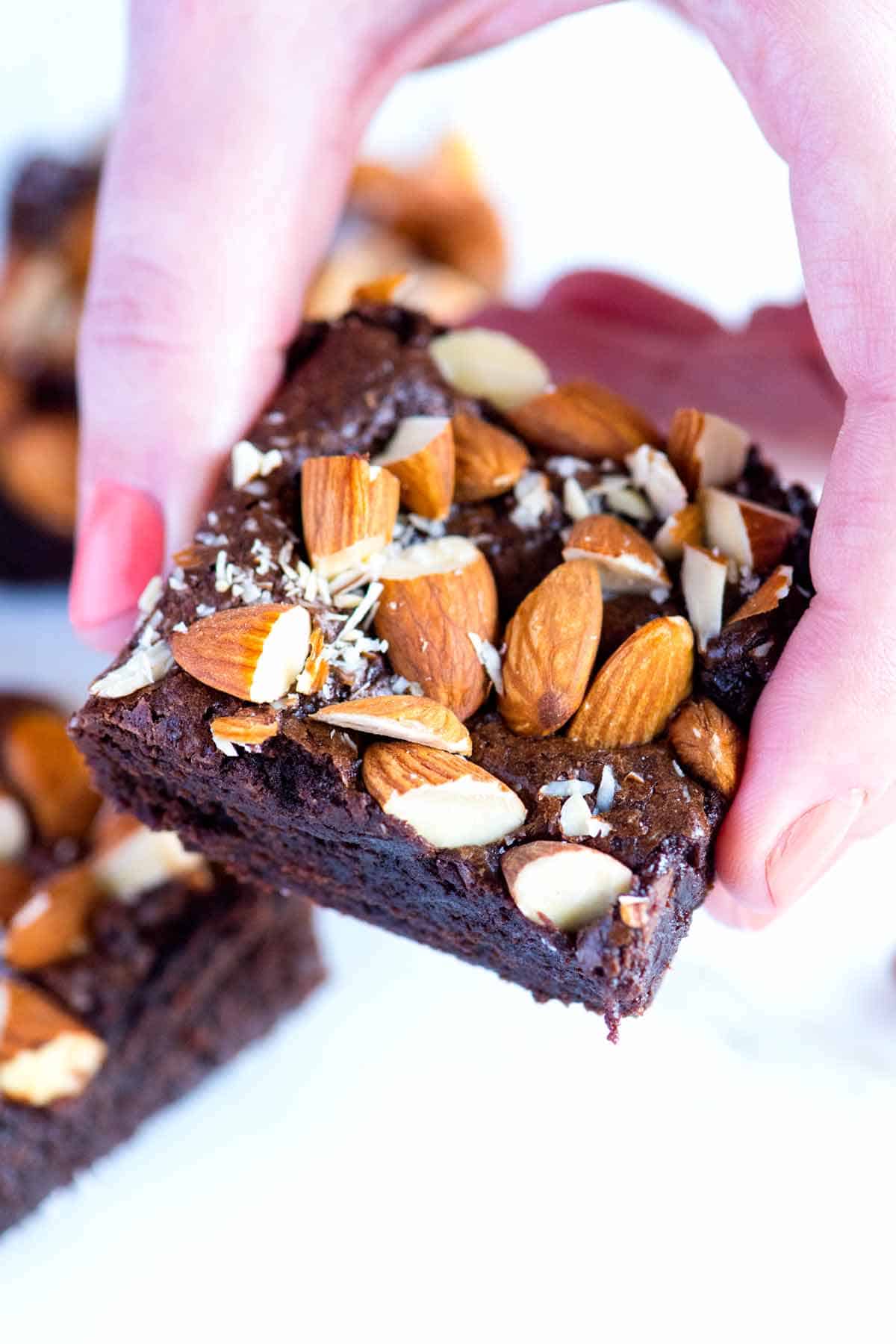 How to Make Salted Almond Brownies