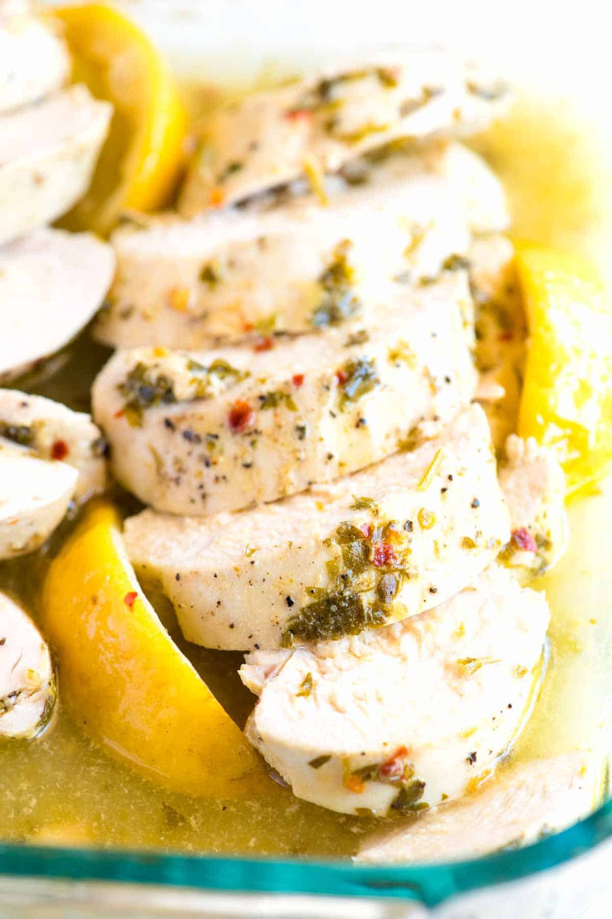 Easy Lemon Garlic Baked Chicken Breast Recipe
