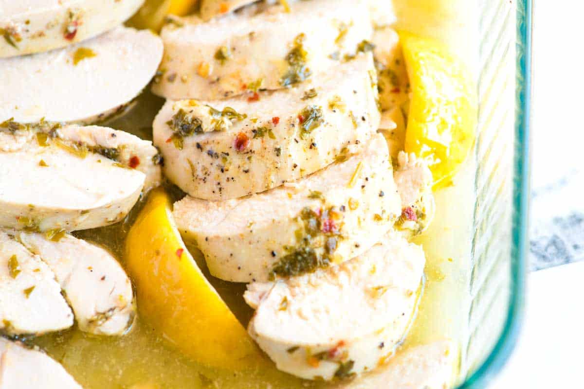 Easy Lemon Garlic Baked Chicken Breast