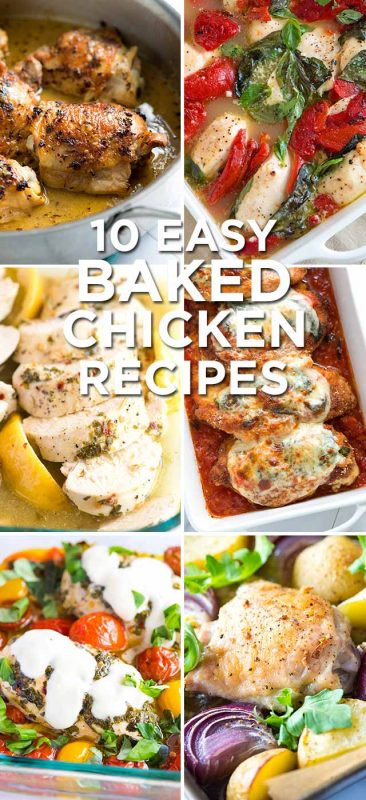 10 Baked Chicken Recipes to Make Dinner Easier