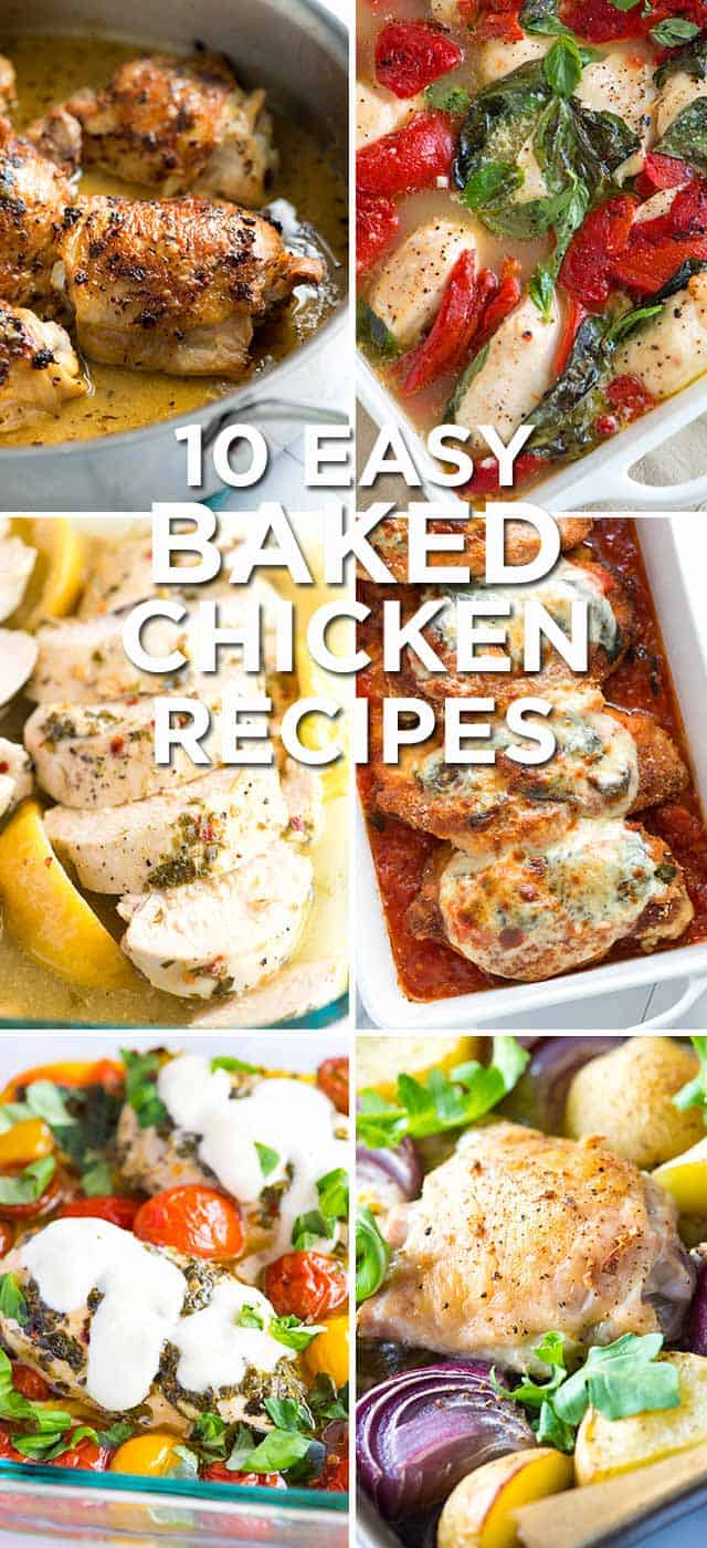 10 Easy Baked Chicken Recipes to Make Dinner Easier