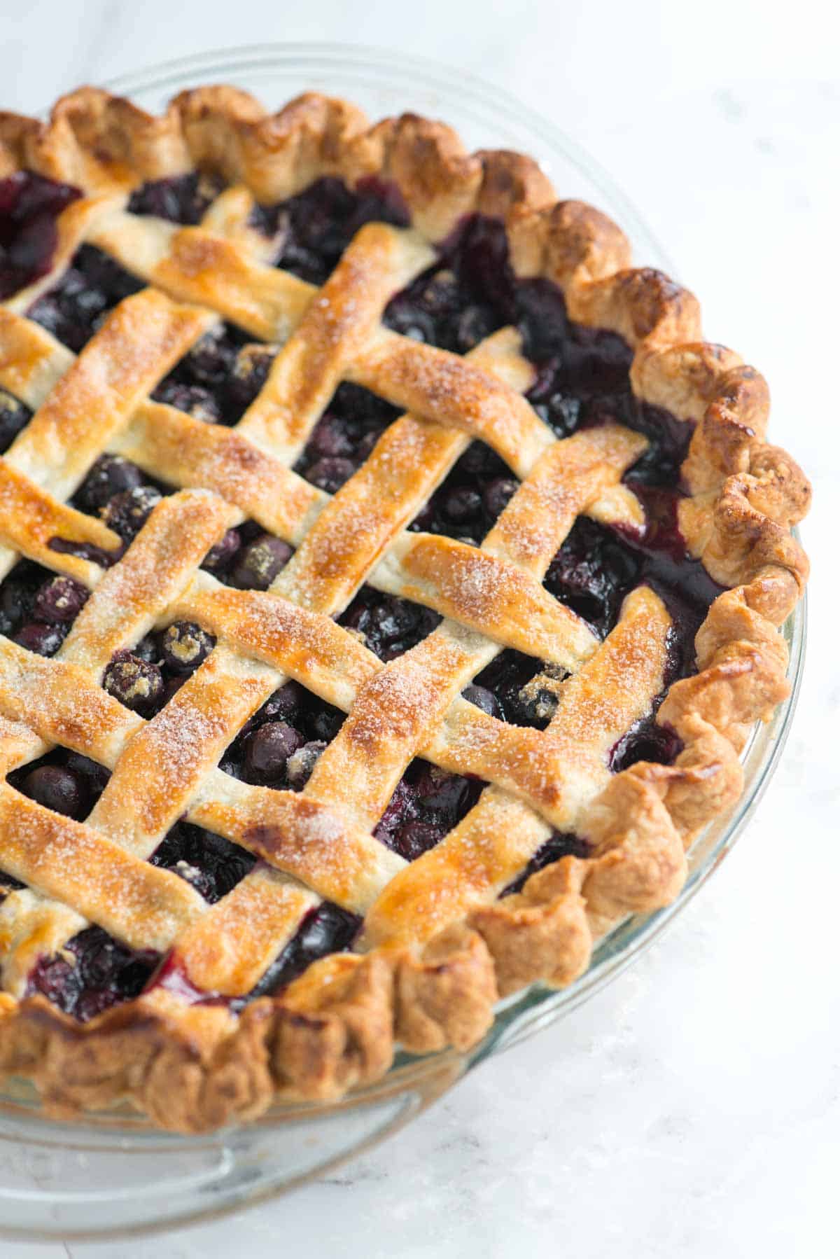 Easy Homemade Blueberry Pie